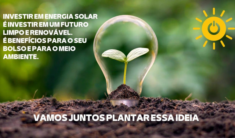 Por que apostar em energia solar?